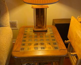 PAIR OF END TABLES