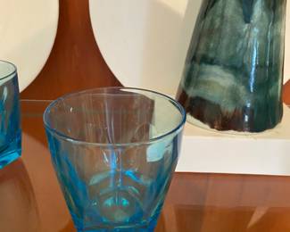VINTAGE CAPRI GOTHIC TUMBLER (set of 6) from HAZEL-ATLAS