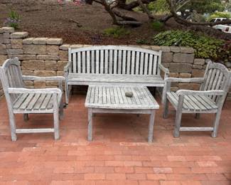 Teak outdoor furniture