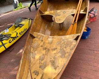 Passagemaker Dinghy Chesapeake Light Craft, Mercury 3.5 hp engine, life jackets, ores, gas cans & boat trolly
