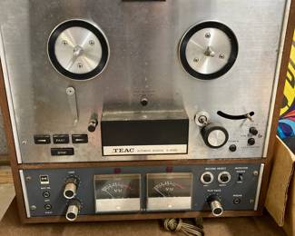 Teac Automatic reverse stereo tape deck #A-40105 $196