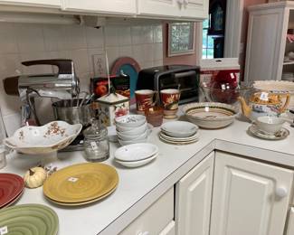 Misc. dishes and small appliances