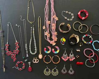 Colorful Bold Costume Jewelry 