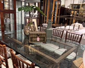 Dining table and chairs