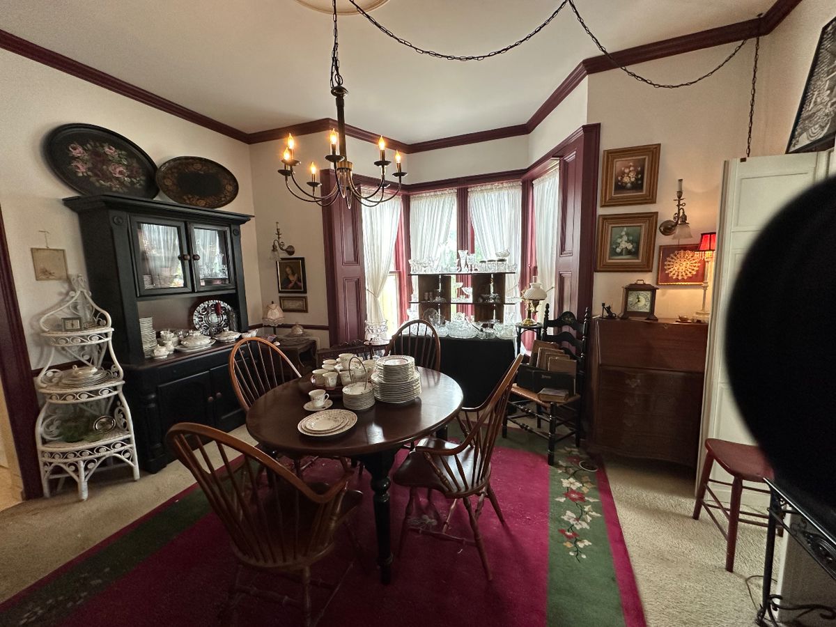 Dining room view