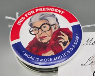 These items are from the estate of Iris Apfel.