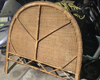 Rattan Headboard