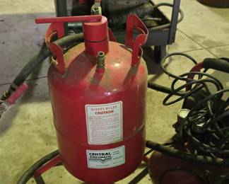 Central Pneumatic Sandblaster