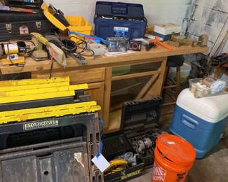 Power Tools Hand Tools  Tool Boxes And More  DeWalt  Skil  Kabota  Potter Cable  Router 