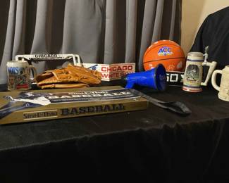 Sports Lot NBA  MLB  White Sox Memorabilia 