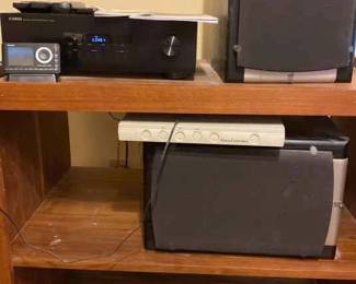 Yamaha Receiver Sirius Onyx Plus  JBL Speakers 