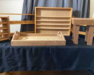 Wooden Displays Shelves  More 