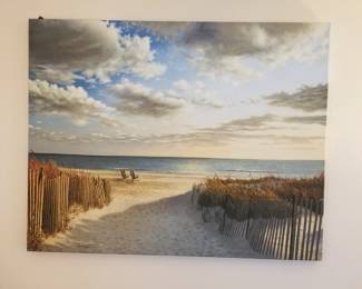 Beach scene