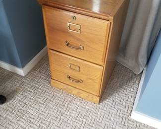2-drawer wood file