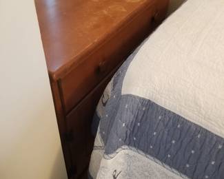 Sturdy wood dresser