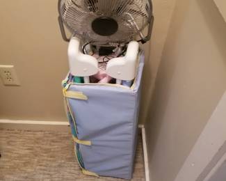 Fan; Graco playard