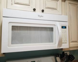 Whirlpool microwave oven mfg. December 2012