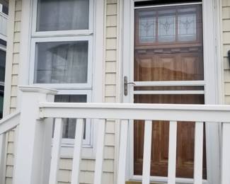Entry door; storm door