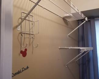 Wire shelving