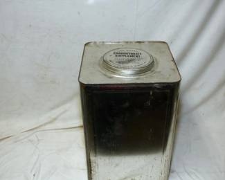  US Civil Defense Carbohydrate Supplement Tin Partial     -- Lot # : 60762 

