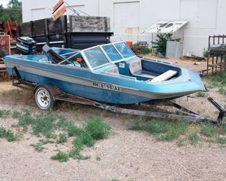  Cheetah 160 Tri Hull Boat Needs Work
