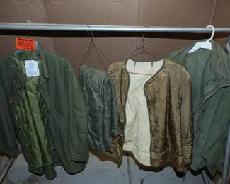 US Military Extreme Cold Weather Parka, Liners, Jackets Coats
