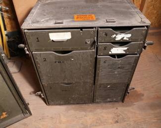 WW2 Army Portable Officers Field Desk