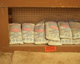 Hard Lead Shot All American 25 lbs per bag 9 bags