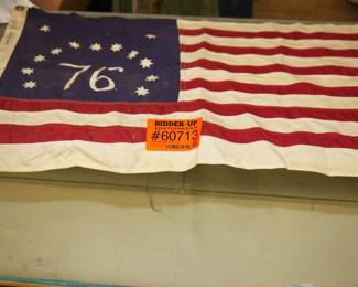  Vintage 76 Bicentennial US American flag2'x3'