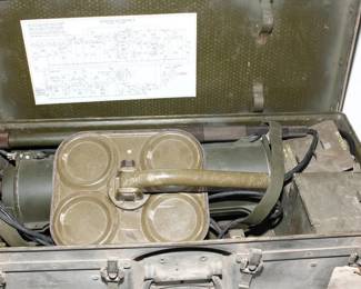  Mine detector AN/PRS-3 and case
 
