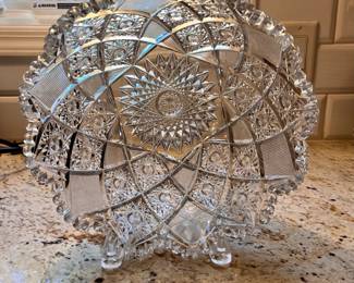 10" American Brilliant Libbey