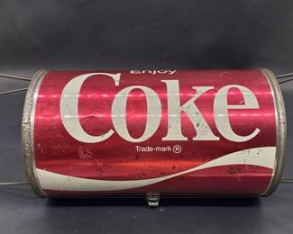 Unique Coke Can Grill w/ Flip-Up Lid