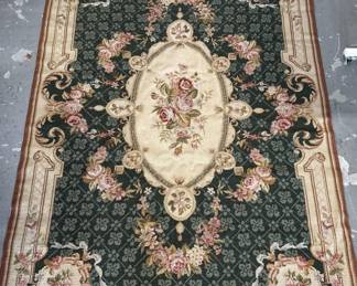 Elegant Victorian Floral Tapestry is 45 x 67in