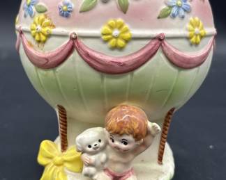 Mid Century Napcoware Hot Air Balloon Planter