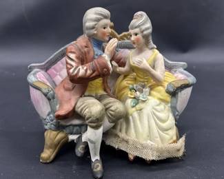 Vintage Royal Crown Figurine of Victorian Couple