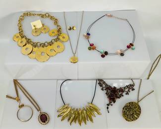 Gold Tone Fashion Necklaces