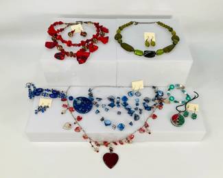 Brightly Colored Statement Jewelry