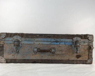  Antique Wooden Trunk