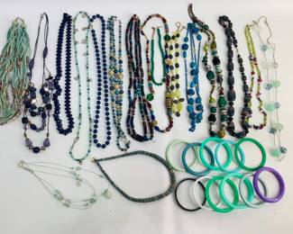 Necklaces and Bangle Bracelets