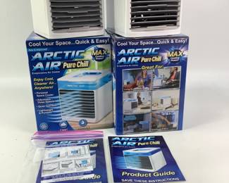 Two Arctic Air Pure Chill Air-Coolers
