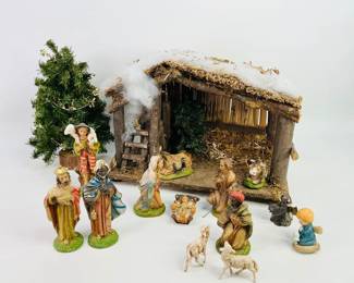 Italian Nativity Set