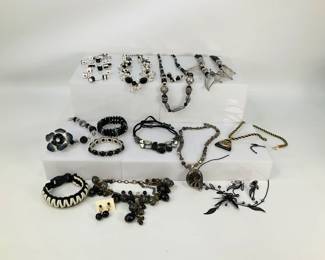 Black and White Themed Fashion Jewelry