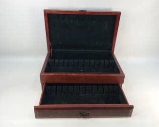  Wooden Silverware Box