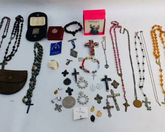 Religious Jewelry and Rosary Beads
