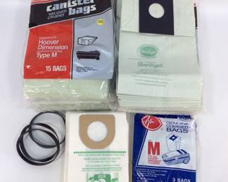 Canister Vacuum Cleaner Bags and Belts