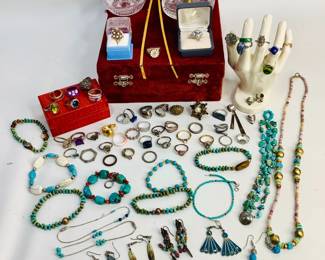Southwest Jewelry and Rings Galore