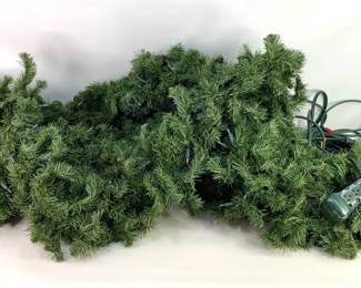 Tub filled with Green Garland