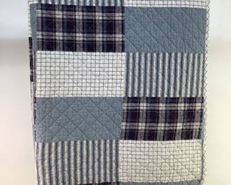Eddie Bauer Quilted Patchwork Coverlet