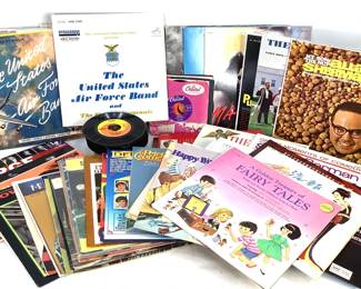 Albums and 45's