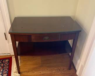 There are a few of these wood side tables